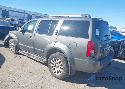 2008 Nissan Pathfinder Le V8 from USA, damaged, VIN 5N1BR18A08C631645